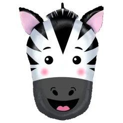 Folieballong Glad Zebra