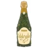 Folieballong Glitrende Champagneflaske