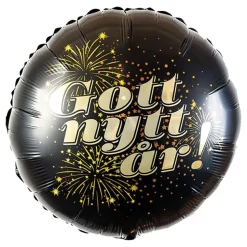 Folieballong Godt Nytt År