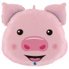 Folieballong Grisehode