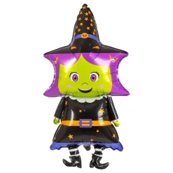 Folieballong Halloween Heks Shape
