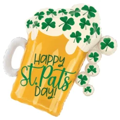 Folieballong Happy St. Pat's Day Øl