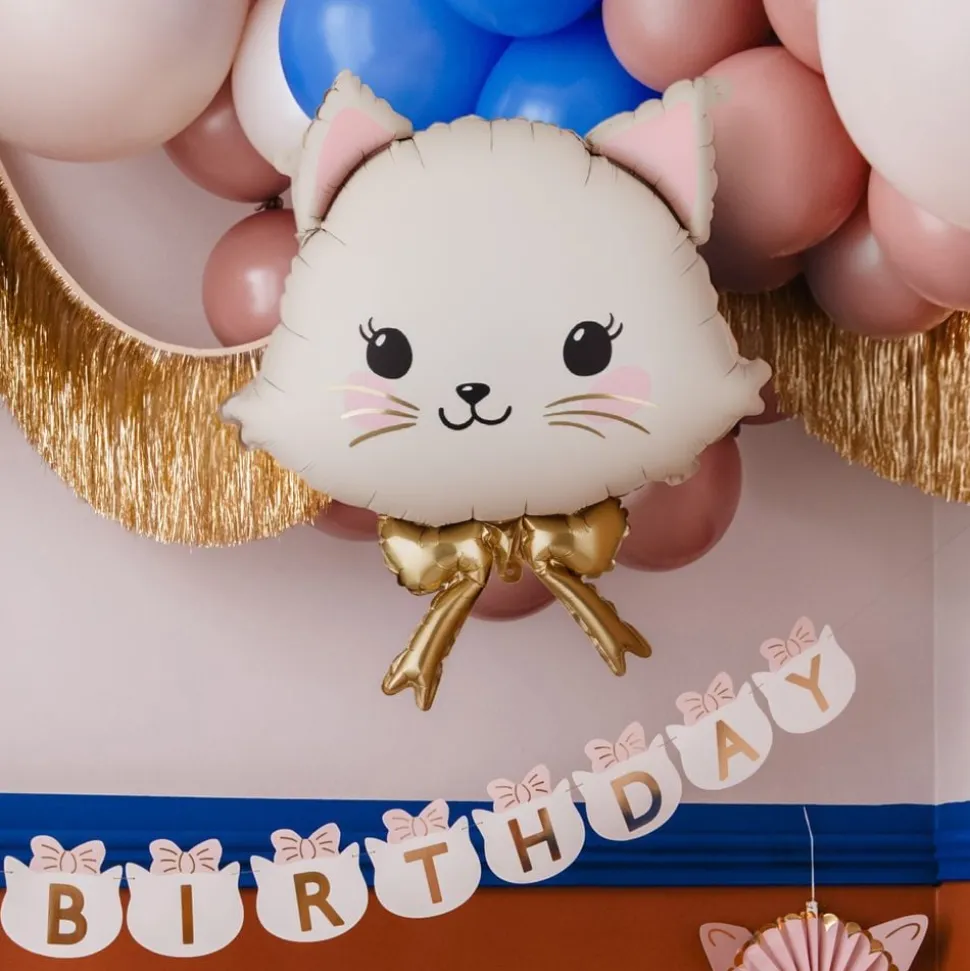 Folieballong Katt