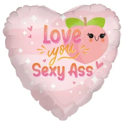 Folieballong Love You Sexy Ass