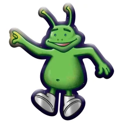 Folieballong Party Alien