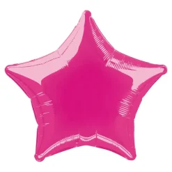 Folieballong Rosa Stjerne