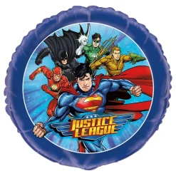 Folieballong Rund Justice League