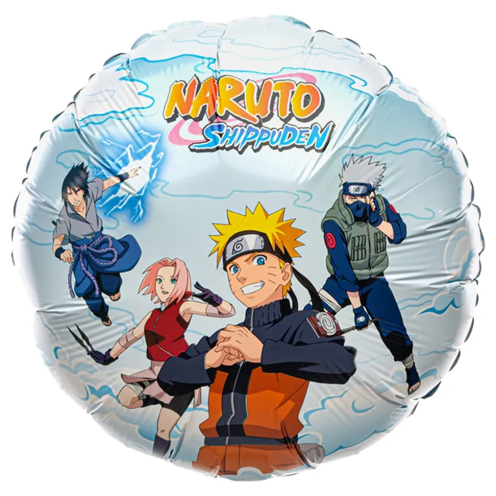Folieballong Rund Naruto Shippuden