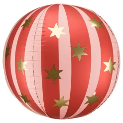 Folieballong Sirkus Rød