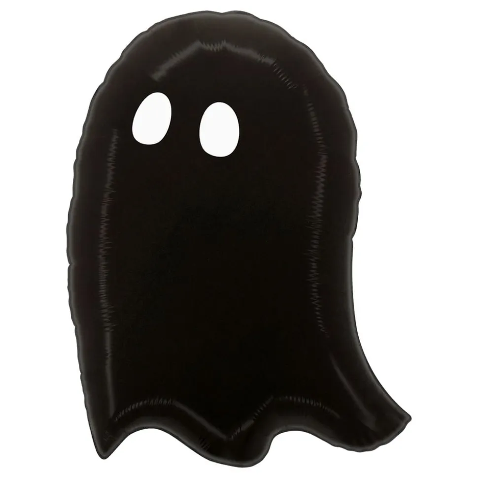 Folieballong Spøkelse Svart