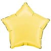 Folieballong Stjerne Satin Banana Yellow