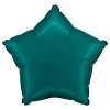 Folieballong Stjerne Satin Emerald Green