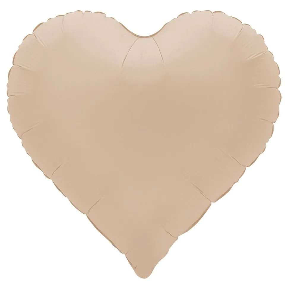 Folieballong Sweetie Heart Cappuccino