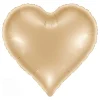 Folieballong Sweetie Heart White Gold