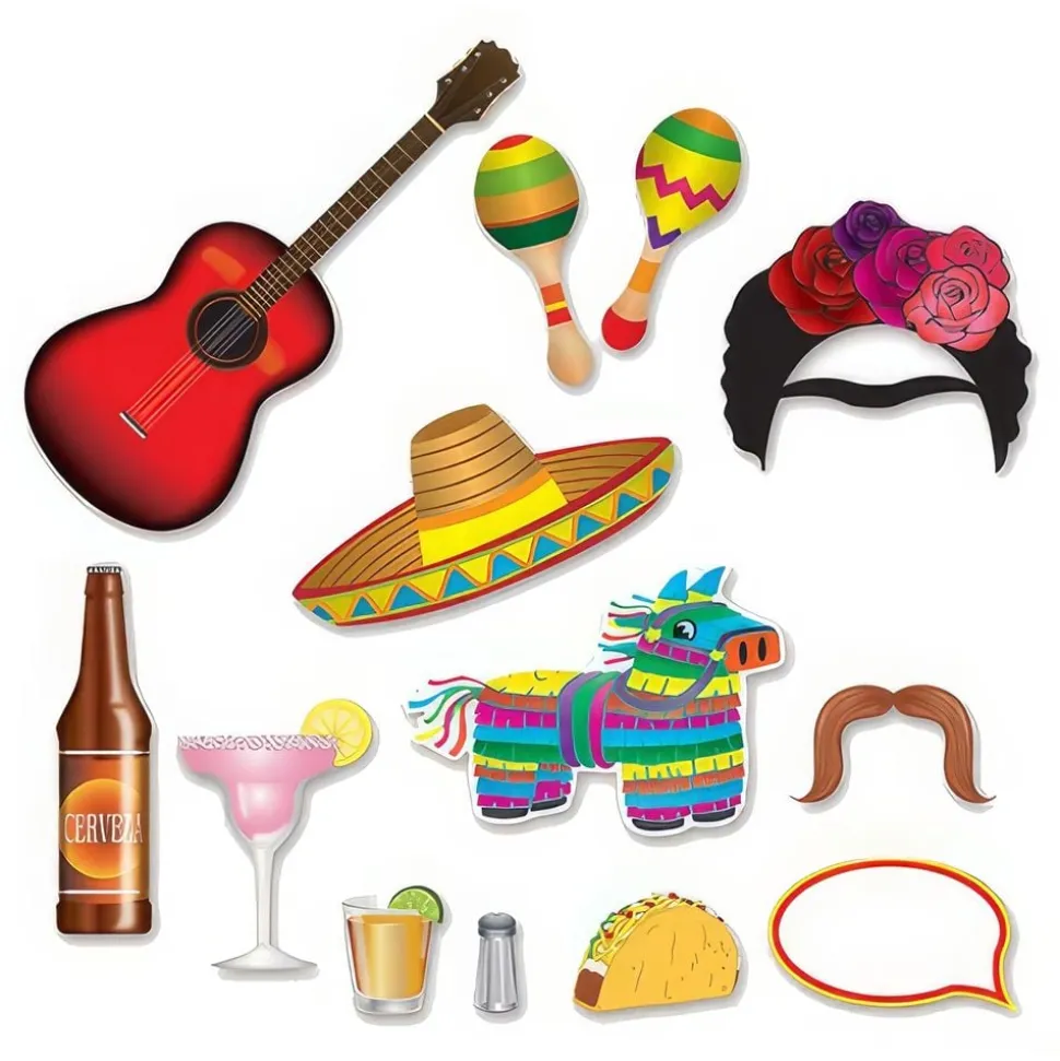 Fotoprops Fiesta Dobbelsidige