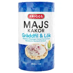 Friggs Maiskaker Rømme & Løk Storpakning