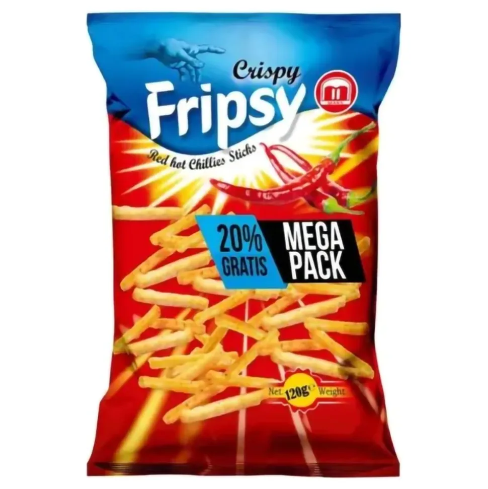 Fripsy Crispy Sticks Red Hot Chilli