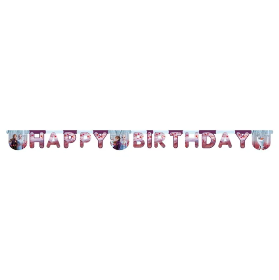 Frozen 2 Happy Birthday Banner