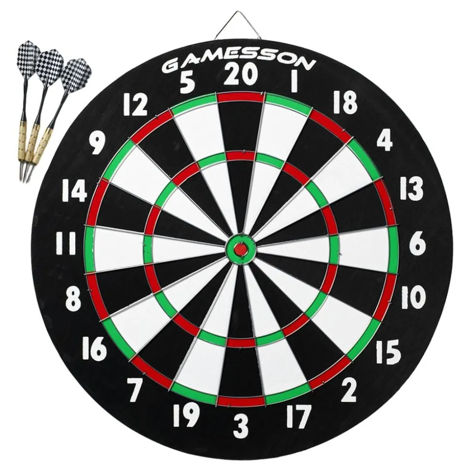 Gamesson Dartskive-sett