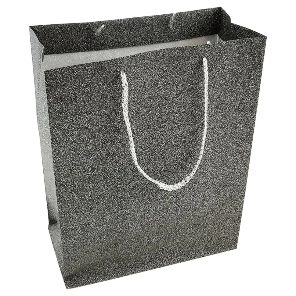 Gavepose Svart Glitter