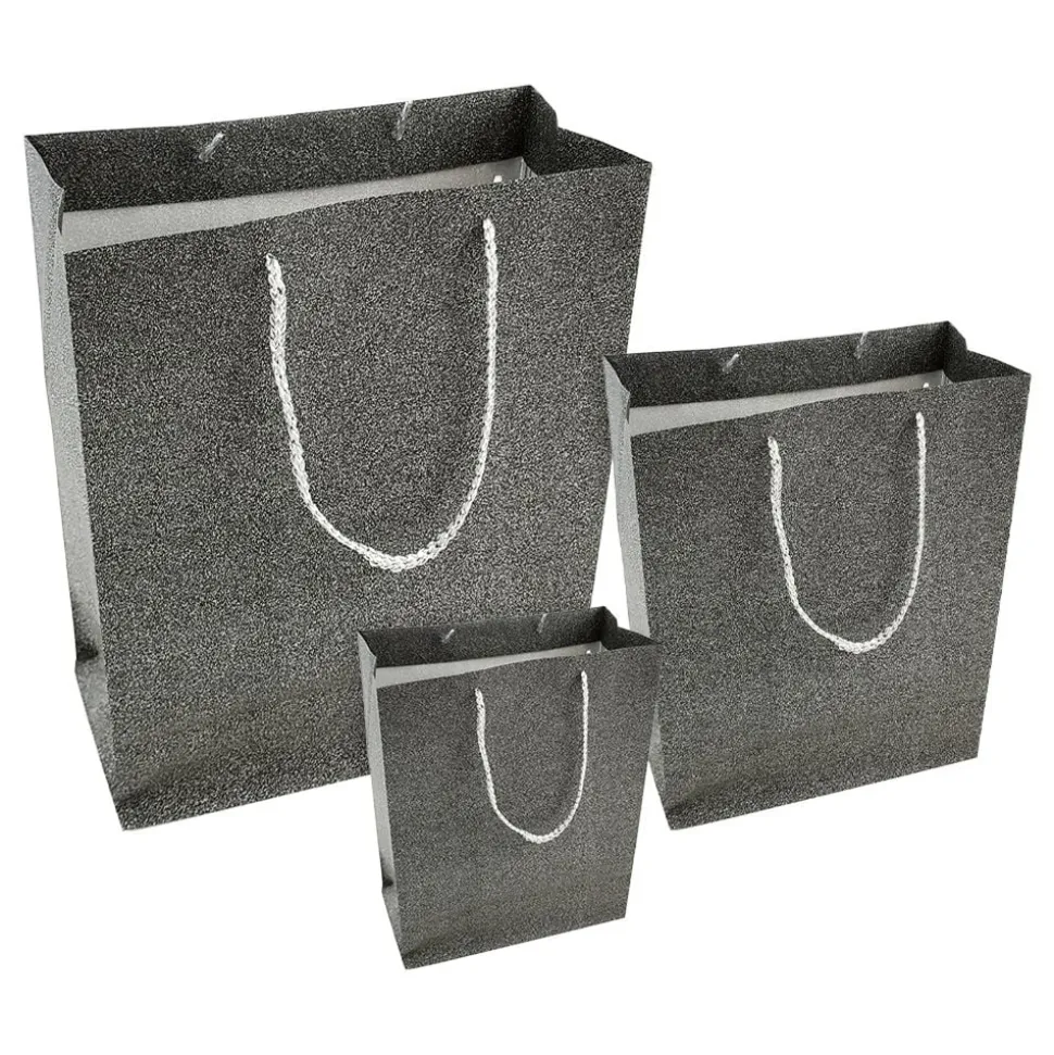 Gavepose Svart Glitter