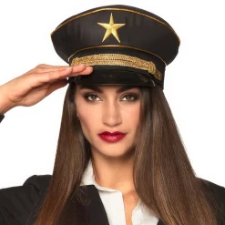 Generalhatt Svart