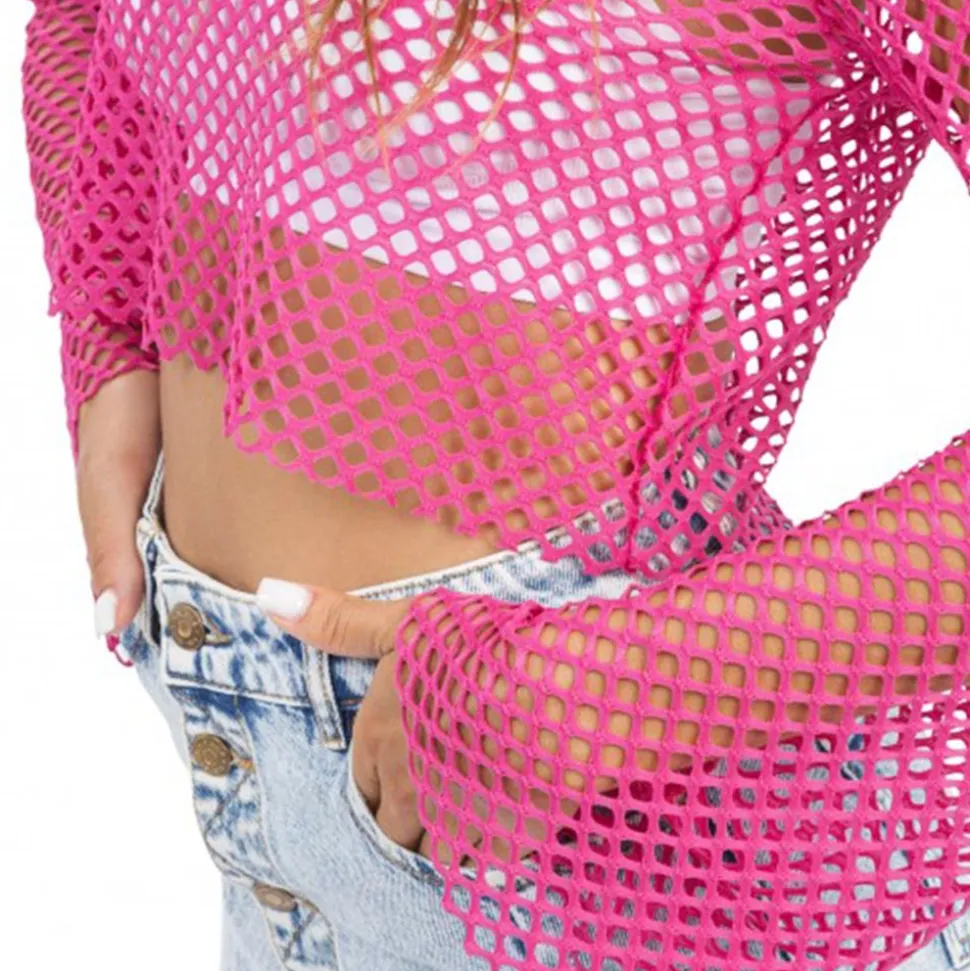 Genser Fiskegarn Rosa