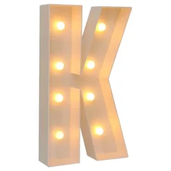 Gigantiske Bokstaver med LED-lys