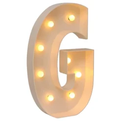 Gigantiske Bokstaver med LED-lys
