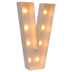 Gigantiske Bokstaver med LED-lys