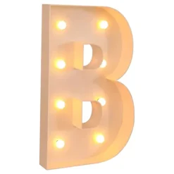 Gigantiske Bokstaver med LED-lys