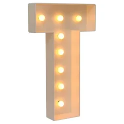 Gigantiske Bokstaver med LED-lys