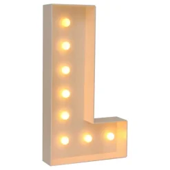 Gigantiske Bokstaver med LED-lys