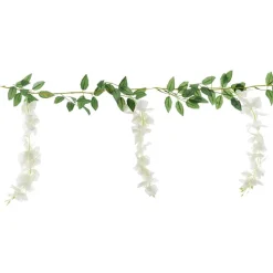 Girlander Blåregn med Blomster
