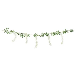 Girlander Blåregn med Blomster