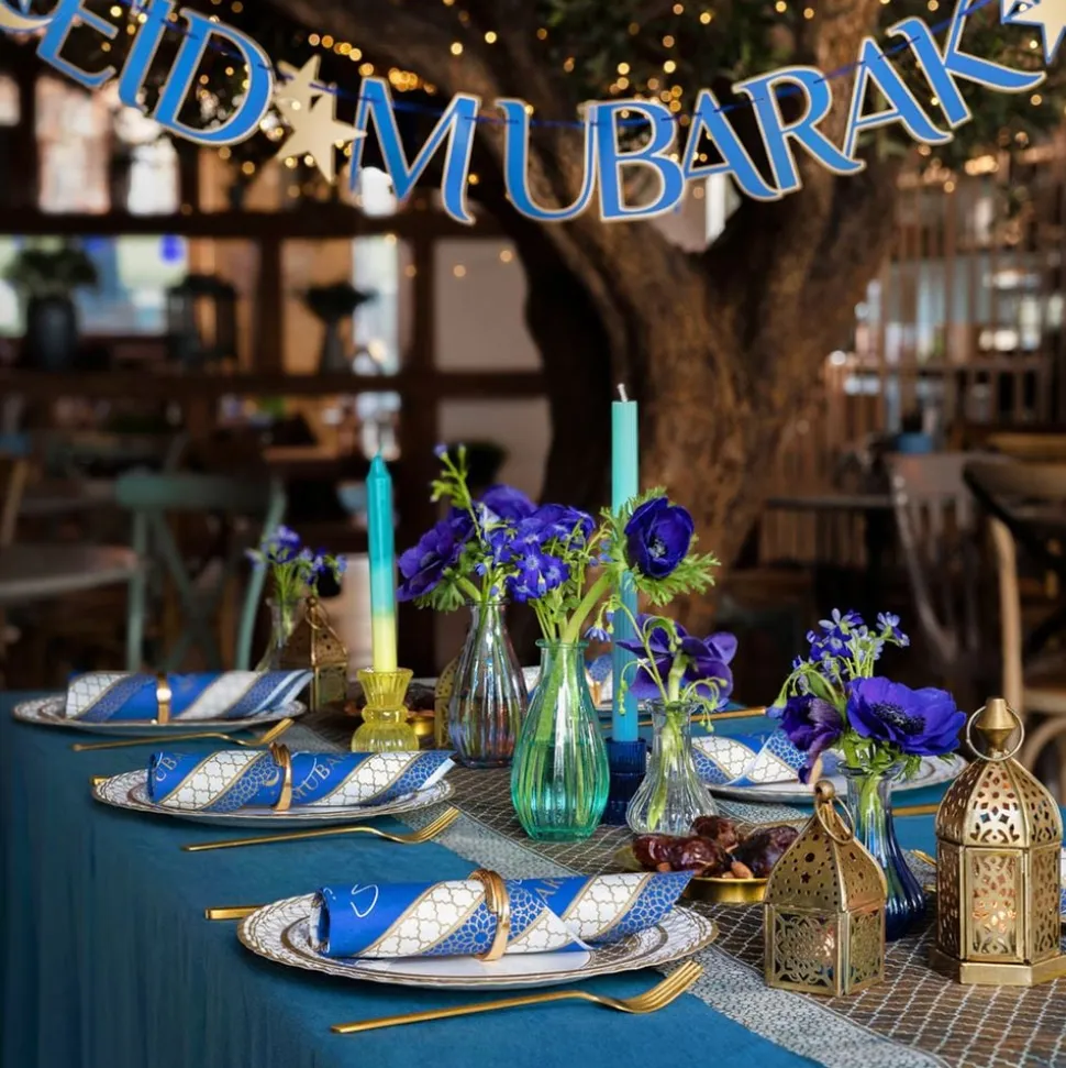 Girlander Eid Mubarak Navy
