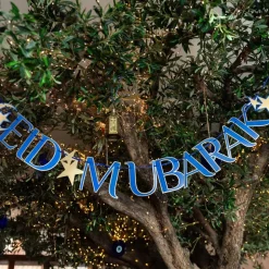 Girlander Eid Mubarak Navy