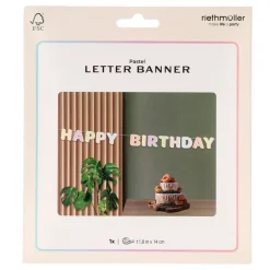 Girlander Happy Birthday Dreamy Pastel