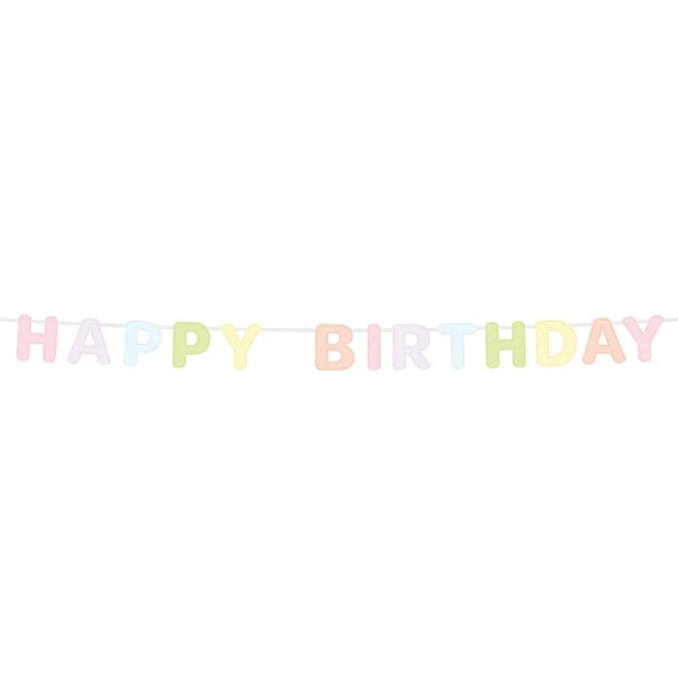 Girlander Happy Birthday Dreamy Pastel