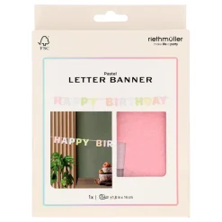 Girlander Happy Birthday Dreamy Pastel