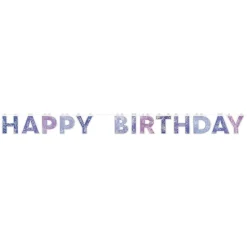 Girlander Happy Birthday Galaxy Lilla