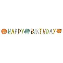 Girlander Happy Birthday Jungeldyr