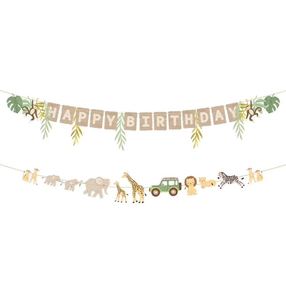 Girlander Happy Birthday Safari Party