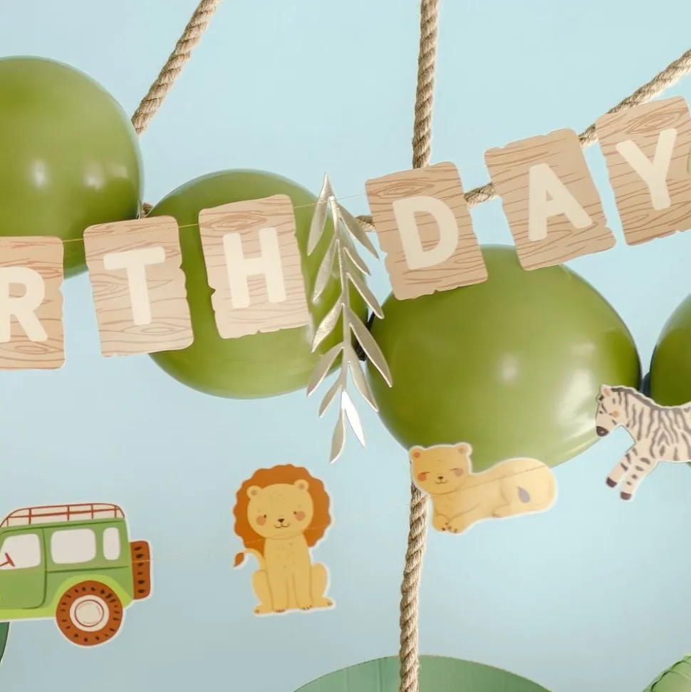 Girlander Happy Birthday Safari Party