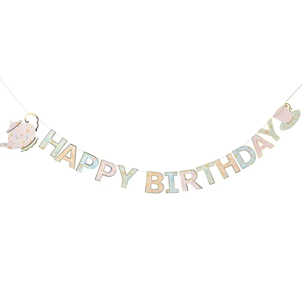 Girlander Happy Birthday Tea Party