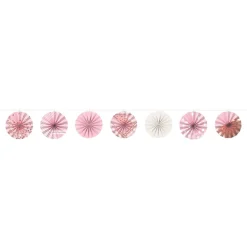 Girlander Papirvifter Roségull Blush
