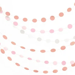 Girlander Sirkler Roségull Blush
