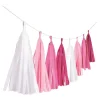 Girlander Tassel Rosa DIY