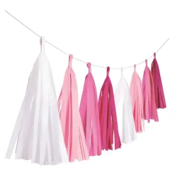Girlander Tassel Rosa DIY