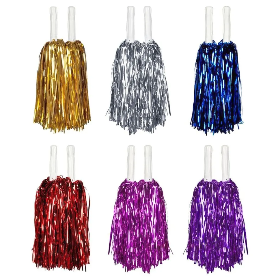 Glitrende Pomponger
